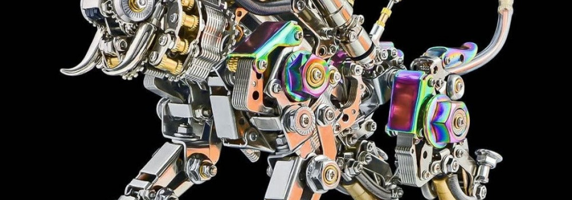 Introducing the Bengal Tiger 3D Steampunk Metal Assembly Kit