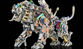 Introducing the Bengal Tiger 3D Steampunk Metal Assembly Kit