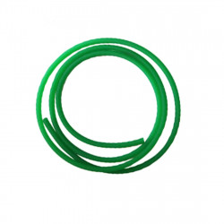 0.22 x 100cm pu round belt diy timing belt for connecting gearbox and clutch - green