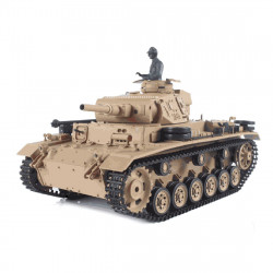 1/16 german ⅲ h tank 2.4g remote control model rechargeable military tank