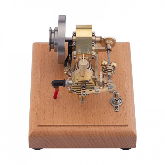 1.6cc miniature horizontal 4 stroke single cylinder gas engine ic engine model with speed limiter m20