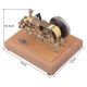 1.6cc miniature horizontal 4 stroke single cylinder gas engine ic engine model with speed limiter m20