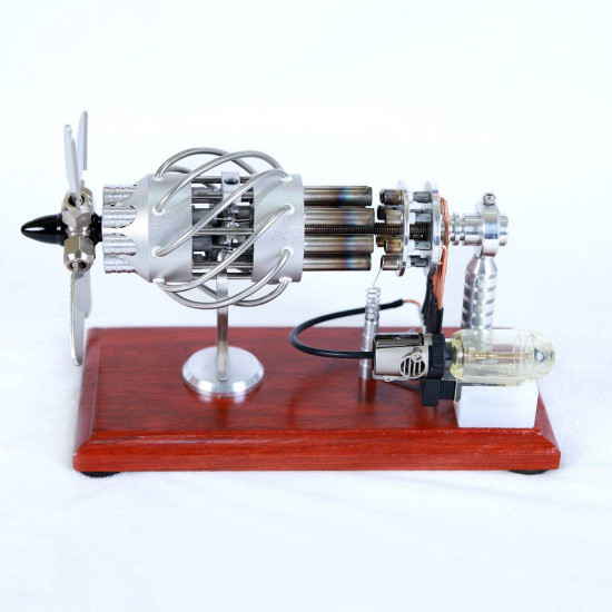 16 cylinder stirling engine model creative motor engine generator toy engine