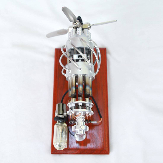 16 cylinder stirling engine model creative motor engine generator toy engine