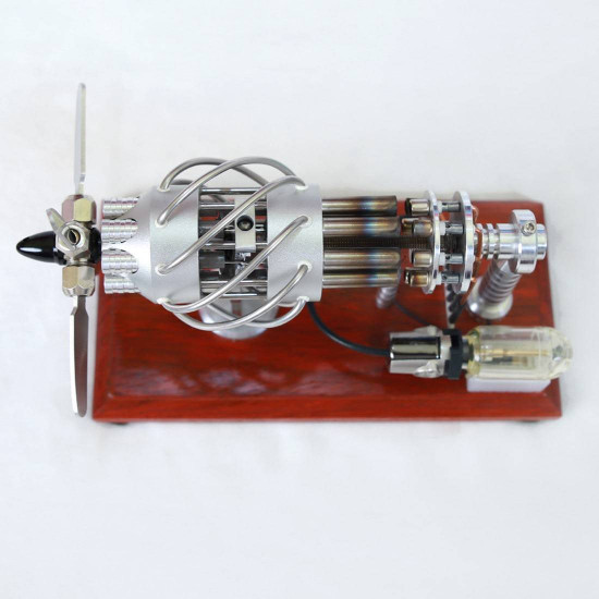 16 cylinder stirling engine model creative motor engine generator toy engine