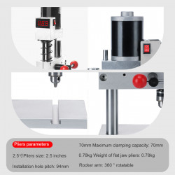 2-in-1 mini milling machine drill press for model engine tools