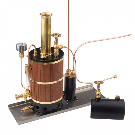 230ml vertical steam boiler model for ship marine steam engine model