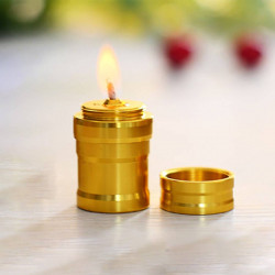 28 x 45mm 10ml mini aluminium alcohol lamp for stirling engine model