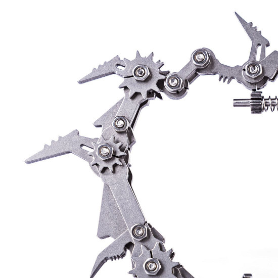 3d metal puzzle scorpion diy model kit detachable 3d jigsaw puzzles