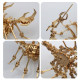 3d metal puzzle scorpion diy model kit detachable 3d jigsaw puzzles