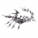 3d metal puzzle scorpion diy model kit detachable 3d jigsaw puzzles