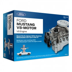 diy v8 engine model assembly visual motor model ford mustang mini simulation transparent Kit