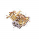 mini v4 brass steam engine model reverse gearbox (without boiler)