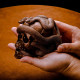 skull & snake statue skull & snake statue