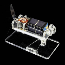 stark magnetic suspension solar motor with double-layer fan