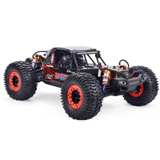 zd racing dbx-10 rocket 1/10 4wd 80km/h 2.4g brushless rc car off-road desert buggy - rtr version